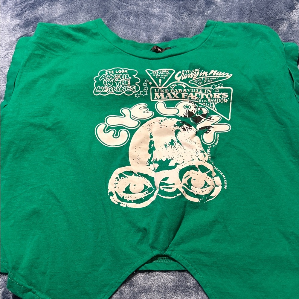 Green Kids Graphic T-Shirt